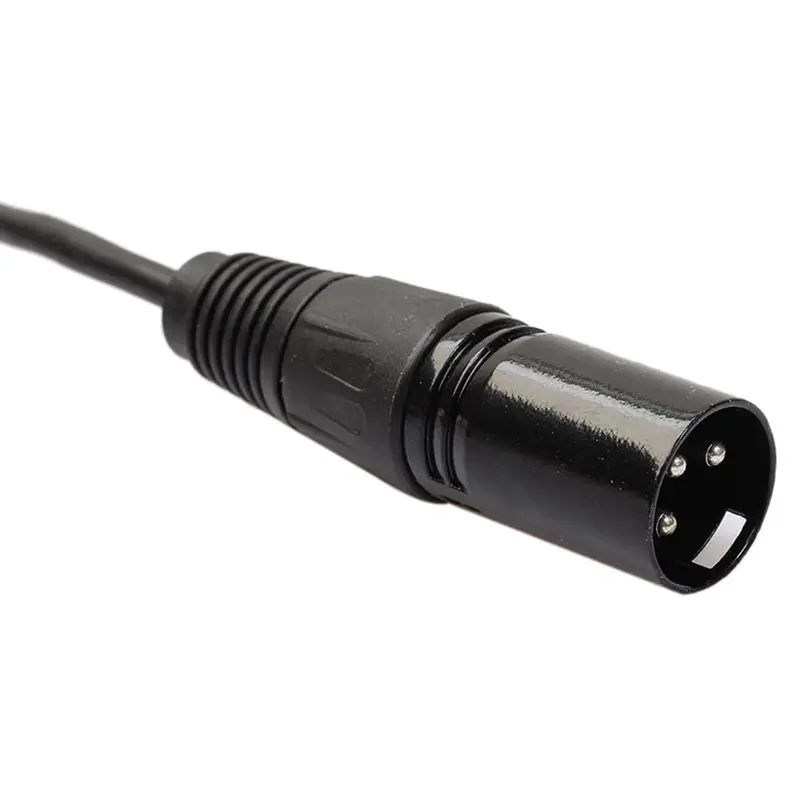 3 Pin XLR Женский Джек двойной 2 штекер Y сплиттер кабель адаптер шнур 1 фут