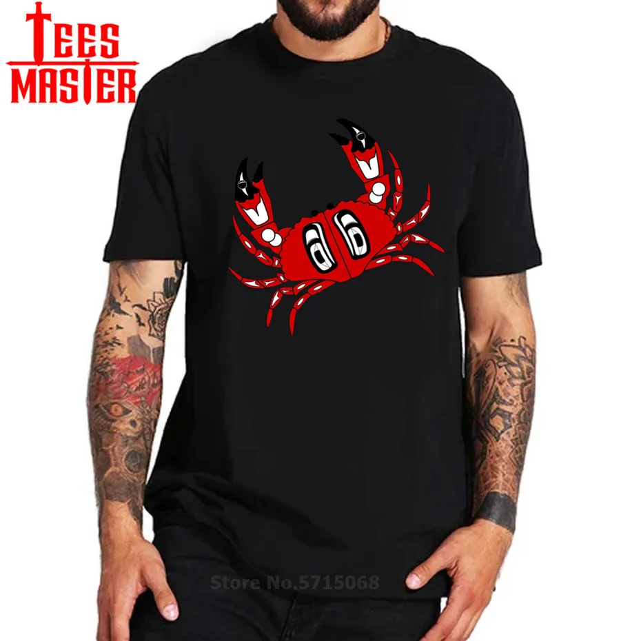 Мужские Hipster фитнес футболки Фирменная Летняя одежда с оттенком Хайда Краб