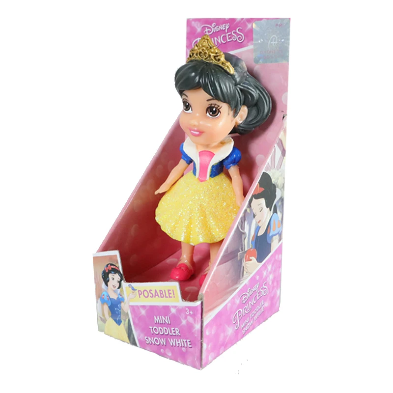 snow white Disney платье принцессы «Холодное сердце» 2 фигурка Анна Эльза, Белль София «Ариэль» карнавальные костюмы Белоснежки, Золушки Рапунцель Фигурки игрушки Рождественский подарок - Цвет: snow white