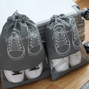 Дорожные сумки для обуви из нетканого материала с веревкой для мужчин и женщин мужские большие органайзеры для хранения обуви