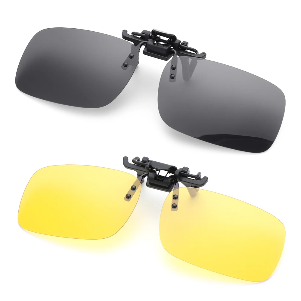 

Fashion UV400 Eyewear Anti-Glare Clip-on Sunglasses Driving Glasses Polarized Glasses Night Vision Glasses