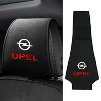 car styling headrest cover seat neck mat sleeve auto pillow protector case accessories for opel astra j h g insignia mokka corsa