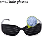 Солнцезащитные очки для тренировок и велоспорта, черные, с маленьким отверстием, очки для тренировки