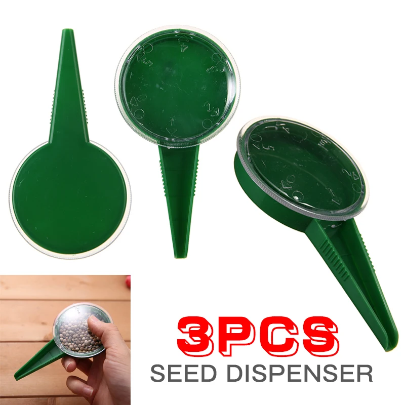

Adjustable Garden Plant Seed Dispenser Sower Dial Creative Disseminator For Wildflower Lawn Seeds Sowing Garden Supplies