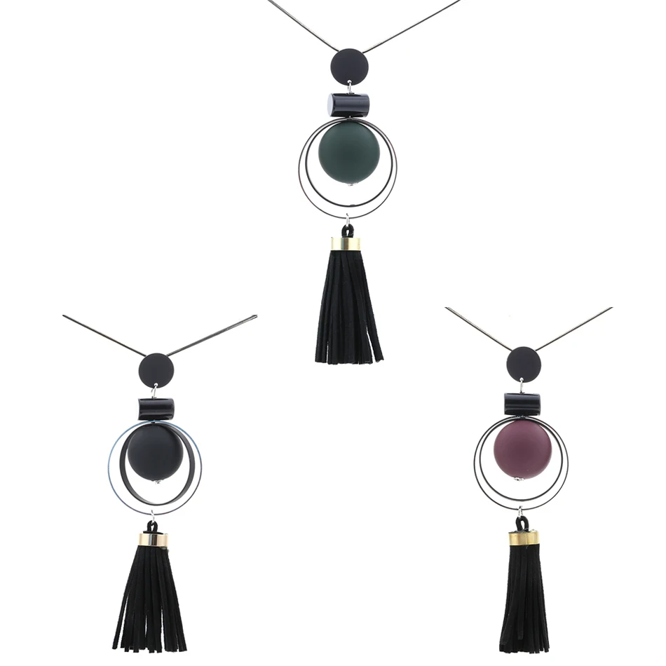 Женское Ожерелье Match Right Длинные ожерелья и подвески ожерелье для свитера с