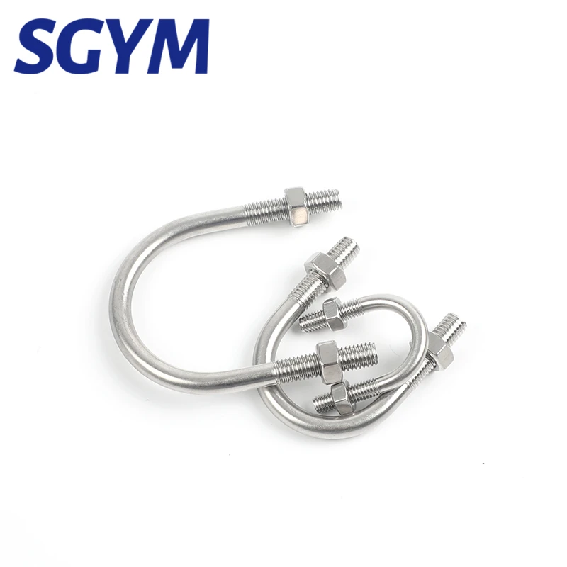 SGYM M6 M8 M10 U-образные болты 304 U-образный винт из нержавеющей стали U-образная пряжка