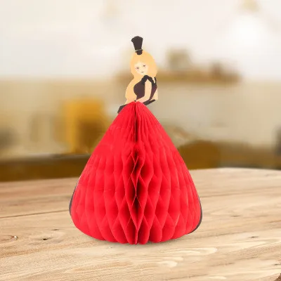 1 шт. комплект наряда принцессы 3D стерео вафельная ткань гравировка резки бумаги