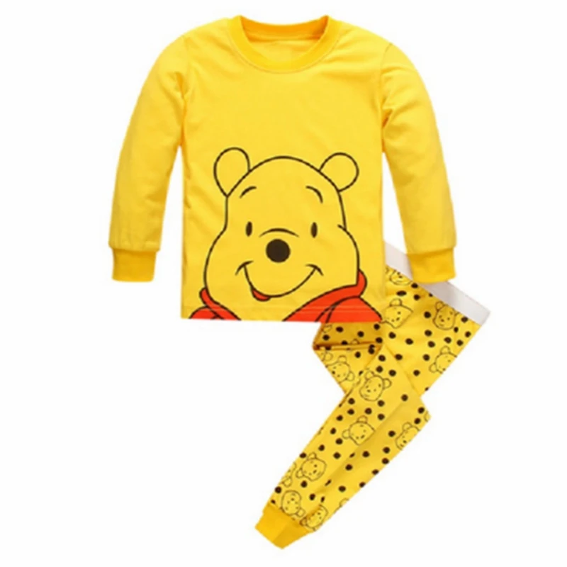 Kids Pajamas Set Children Sleepwear Pyjama Mickey Pyjamas Pijamas Frozen Baby Boy Girls Sleepwear Cotton Nightwear Clothes Set