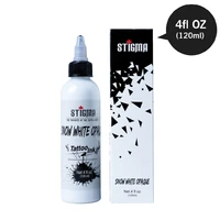 stigma 120ml white tattoo ink professional natural permanent tattoo pigment for tattoos and body art safe lasting coloring new