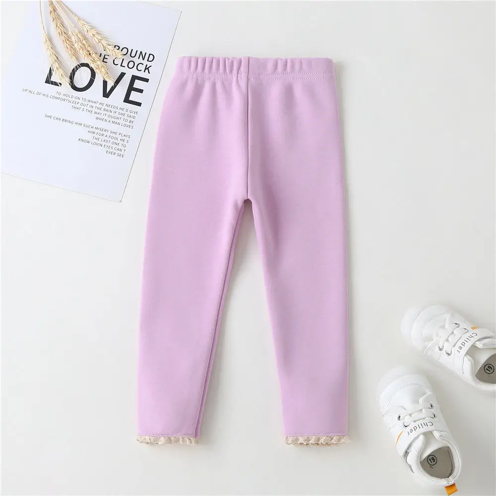 Новинка детские брюки зимние теплые облегающие с плюшевой подкладкой для