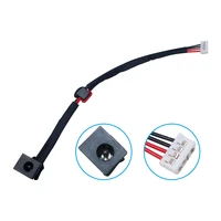 new original laptop dc power jack with cable for toshiba satellite c650 c650d c655 c655d 6017b0258101 dc jack with cable