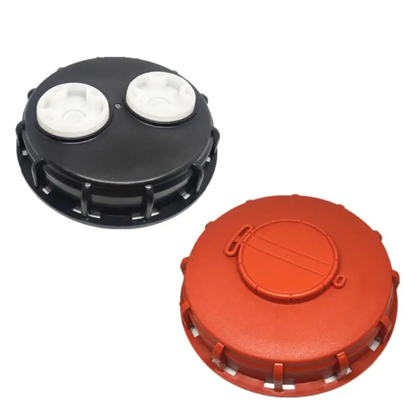 

Plastic IBC Tank Cap Cover Lid Bung Adapter with Vent Plug Ball Valve Leakproof and Dustproof Pipe Fittings Facility