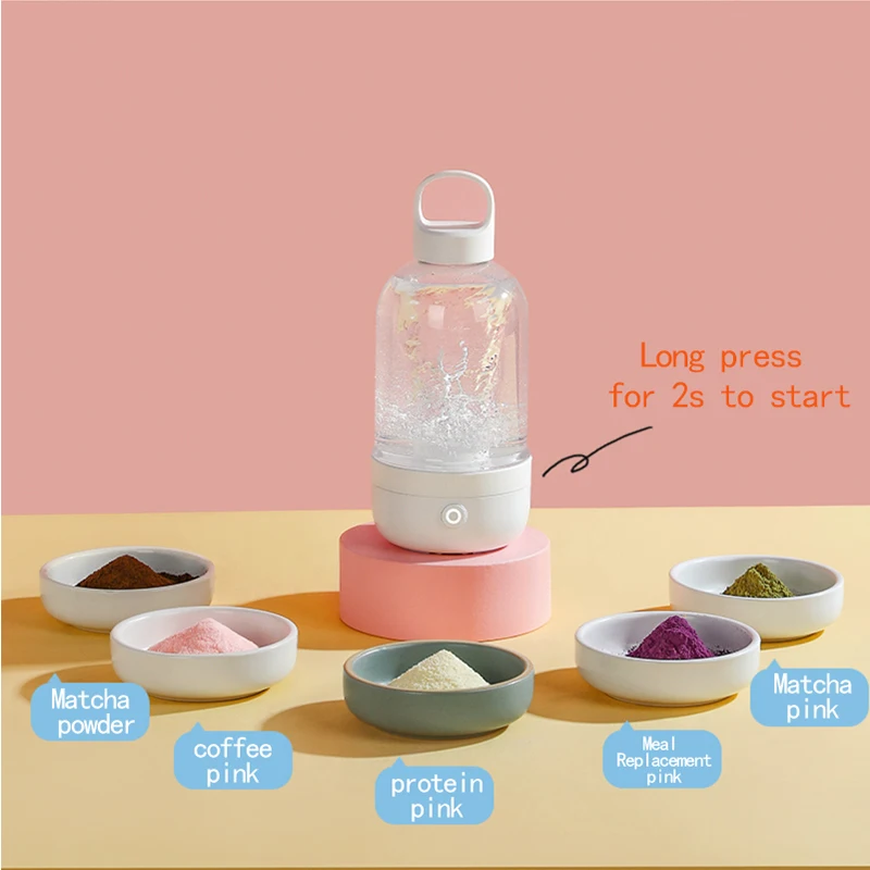 Портативная автоматическая чашка для смешивания фитнес протеиновый порошок