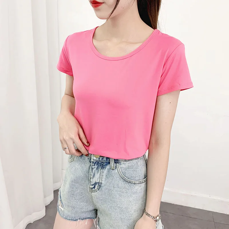 Новая женская летняя футболка с коротким рукавом|Футболки| |