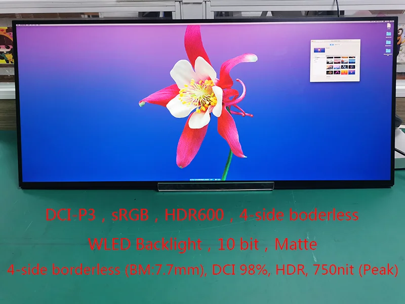Новый оригинальный LM340RW1 SSA1 SS A1 34 inch 5K hd четырехсторонний узкий ободок 10 бит IPS ЖК