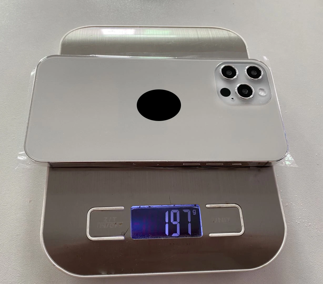Черная поддельная модель телефона для iphone 12 Pro Max демонстрации или забавного