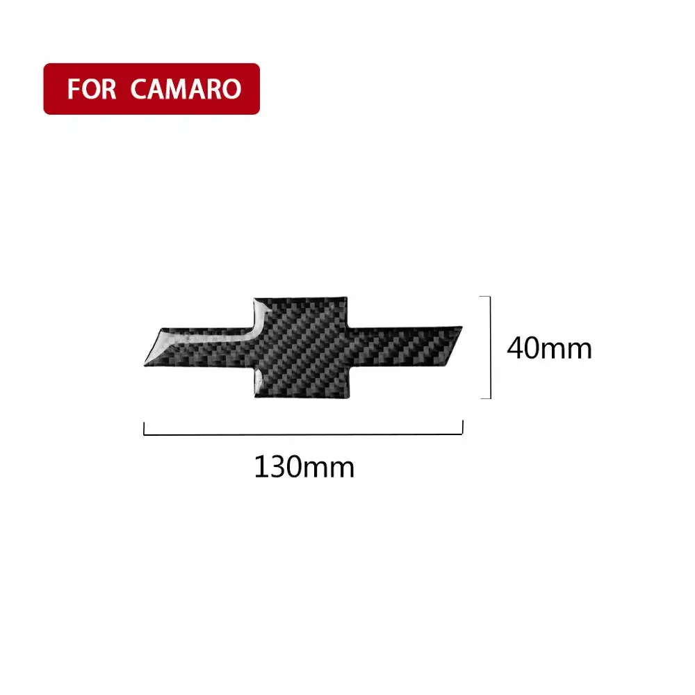 

For Chevrolet Camaro 2017-2019 Decals Accessories Carbon Fiber Logo Decoration Cover Car Styling Decoration Stickers