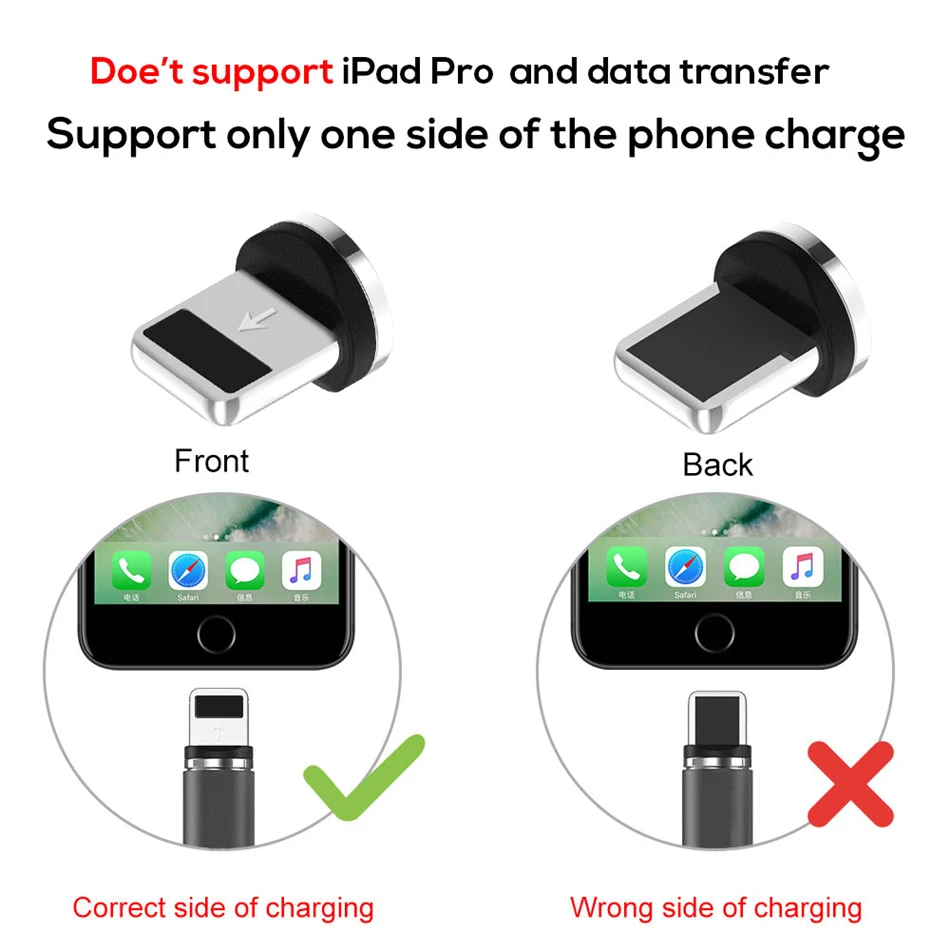Магнитный usb-кабель для быстрой зарядки, магнитный кабель типа C для зарядки и передачи данных, шнур для мобильного телефона, 1 м, 2 м, кабель Microusb type-C для iPhone