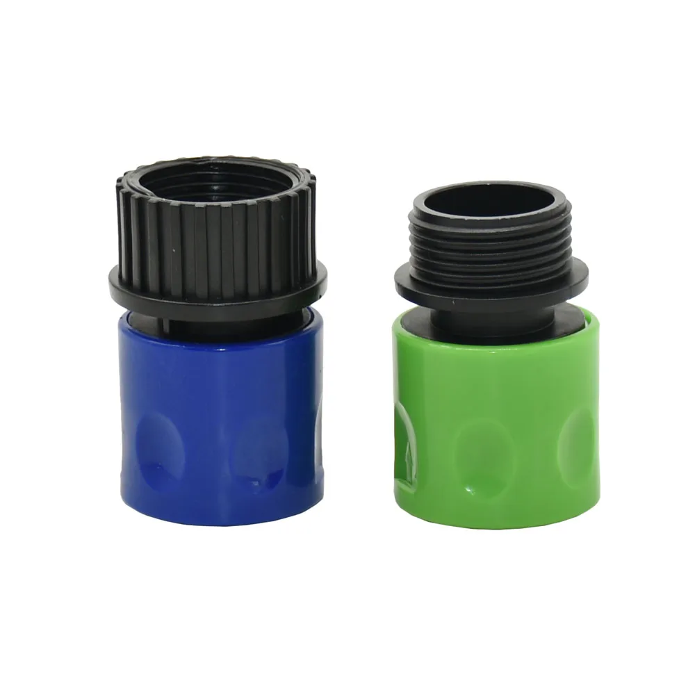 30Pcs Male Female 3/4 Inch Thread Quick Connector 3/4 Water Gun Connector Watering Hose Fitting