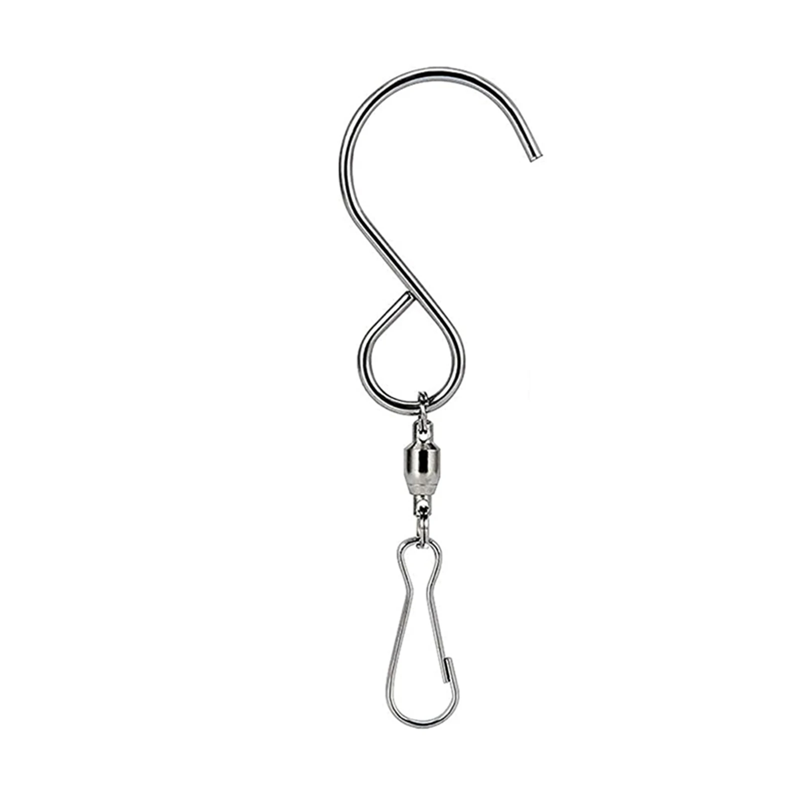 

Swivel Clip Hanging Hooks Stainless Steel Hanging Hooks For Hanging Wind Spinners Wind Chimes Crystal Twisters Party Supply