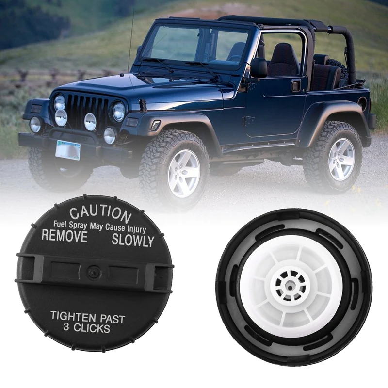 

Non-Locking Gas Cap Fuel Filler Gas Cap for Jeep Wrangler JK TJ Grand WJ WK and Liberty Gas Cap for Liberty 52102464AA