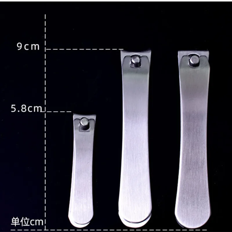 

Professional Nail Clippers Stainless Steel Nail Cutter Clippers Manicure Beauty Tool Nail Cutter Pedicure Finger Toe Scissors