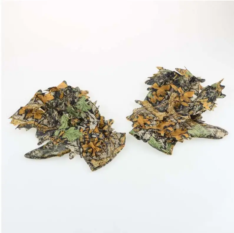 Охотничьи перчатки Ghillie камуфляжные Костюмные камуфляжный головной убор с 3D