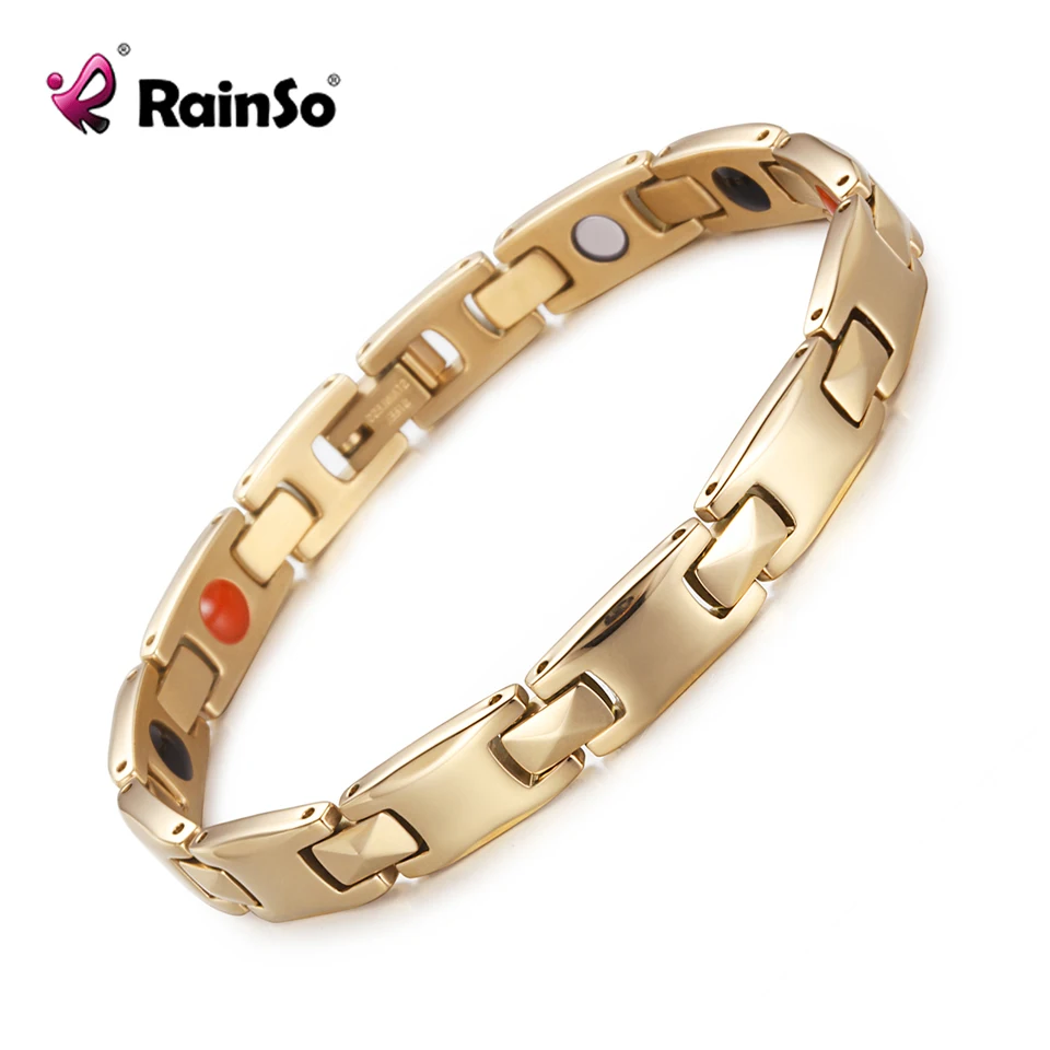 Rainso 2020 Health Energy 4 в 1 браслет с артритом здоровая Магнитная Цепочка для женщин