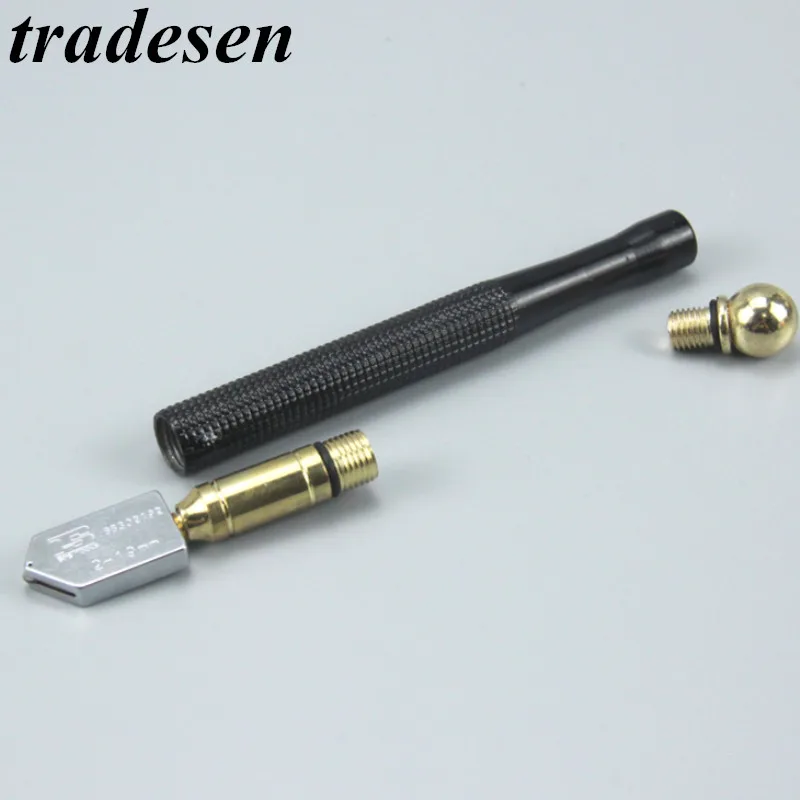 Алмазный резак для стекла металлическая ручка 1 шт. | Инструменты