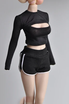1/6 Scale Female Yoga Shorts Pants Model for 12'⟾male Body Figure DIY Accessories | Игрушки и хобби