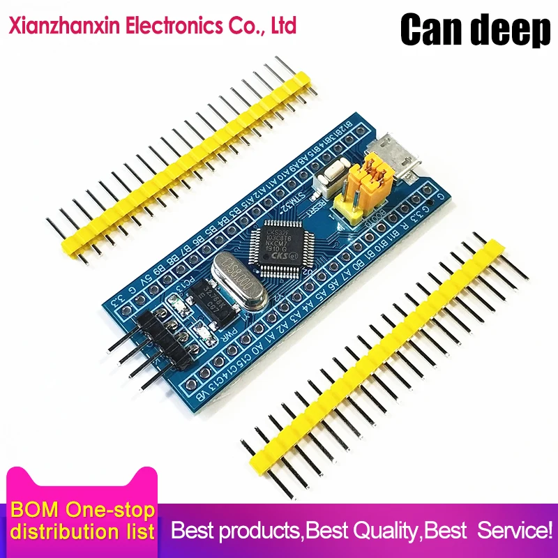 Минимальная системная плата STM32F103C8T6 32F103C8T6 32F10 3 микрокомпьютер STM32 обучающая