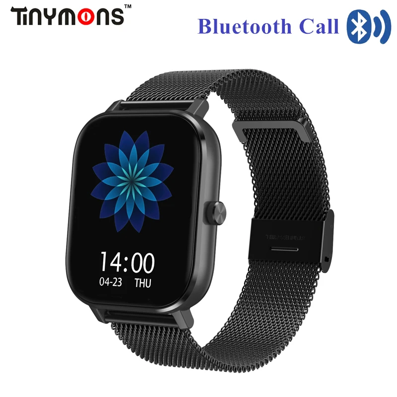 Смарт часы с Bluetooth вызовом PPG + ЭКГ шагомер для мужчин и женщин измерения