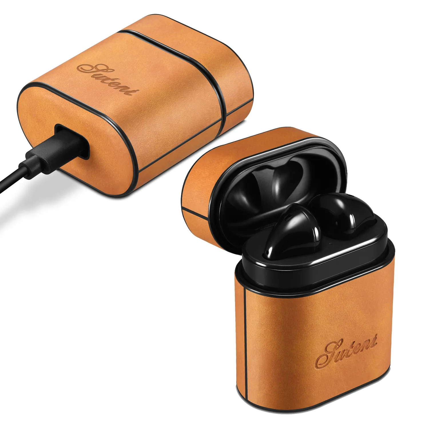 Жесткий кожаный защитный чехол для huawei Freebuds 2 Pro Honor FlyPods Pro, беспроводной Чехол для зарядки Bluetooth