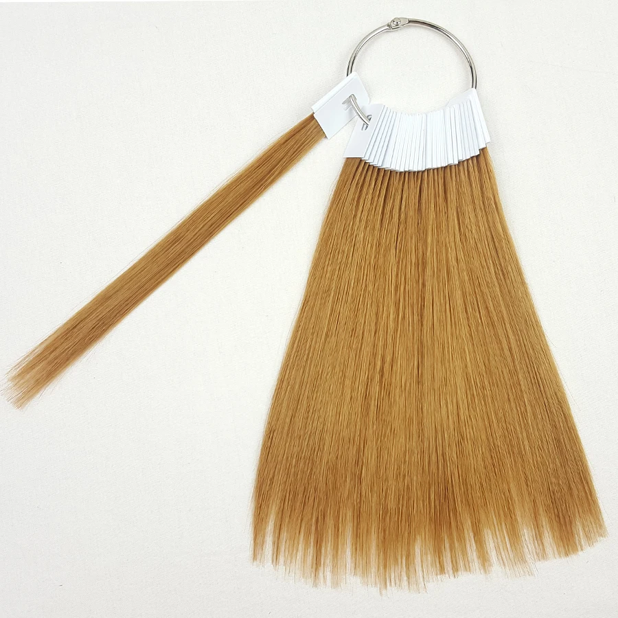 ShowCoco человеческие волосы для наращивания, цветные кольца, волосы remy, цвет диаграммы для салонных волос, образцы