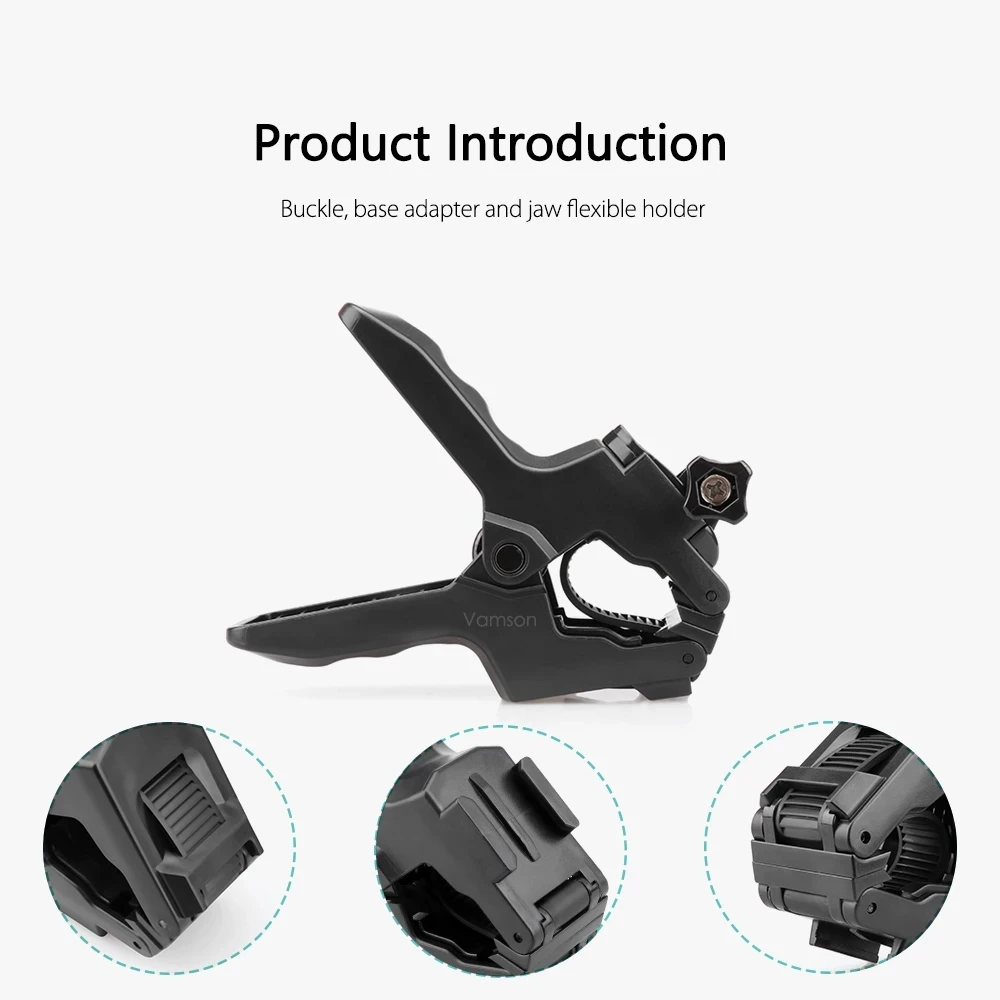 Регулируемый Гибкий штатив Vamson для Go Pro аксессуары Gopro hero7 6 5 4 Yi камера VP516|for gopro