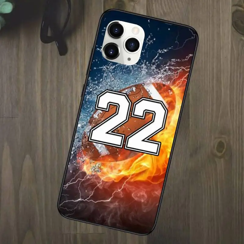 

Personality ball basketball football Phone Case for iPhone 11 12 mini pro XS MAX 8 7 6 6S Plus X 5S SE 2020 XR