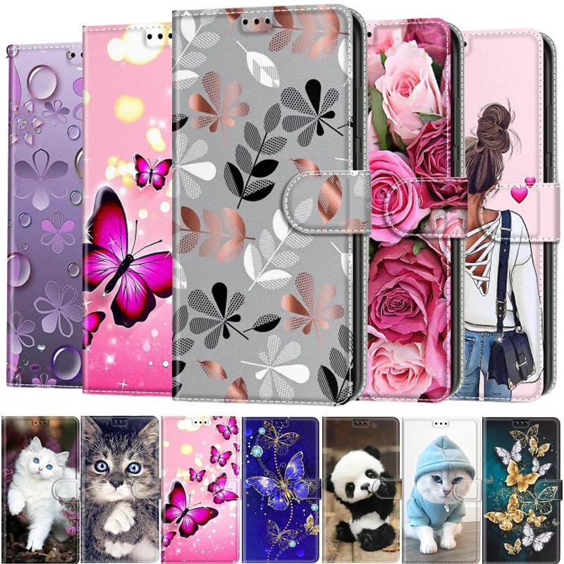 Ультратонкий кожаный чехол-книжка для телефона Huawei P10 P20 P30 P8 P9 Lite 2017 Y5 Y6 2018 P Smart Z 2019