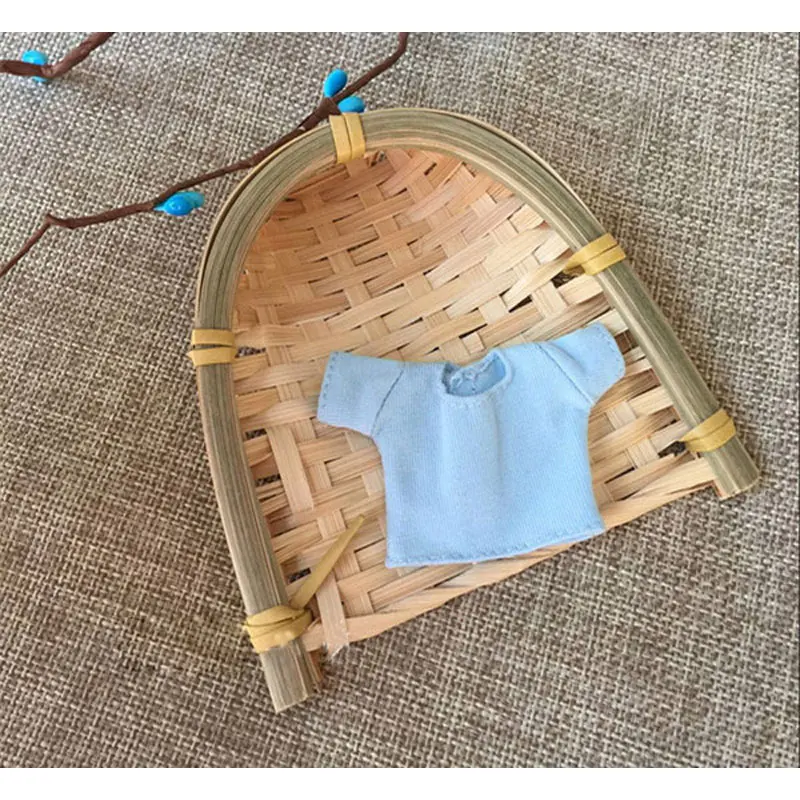 Новинка Одежда для кукол ob11 полосатая футболка 1/12 bjd obitsu11 аксессуары одежда |