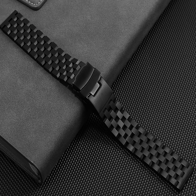

Suitable For Garmin Fenix Chronos Asus Zenwatch 2 Vivowatch LG W100 W110 W150 High Quality Metal Durable Replacement Watch Band