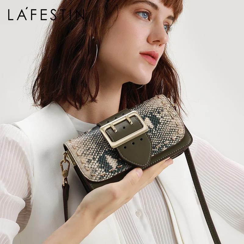 LAFESTIN французский маленький Высококачественная женская сумка 2019 новые модные