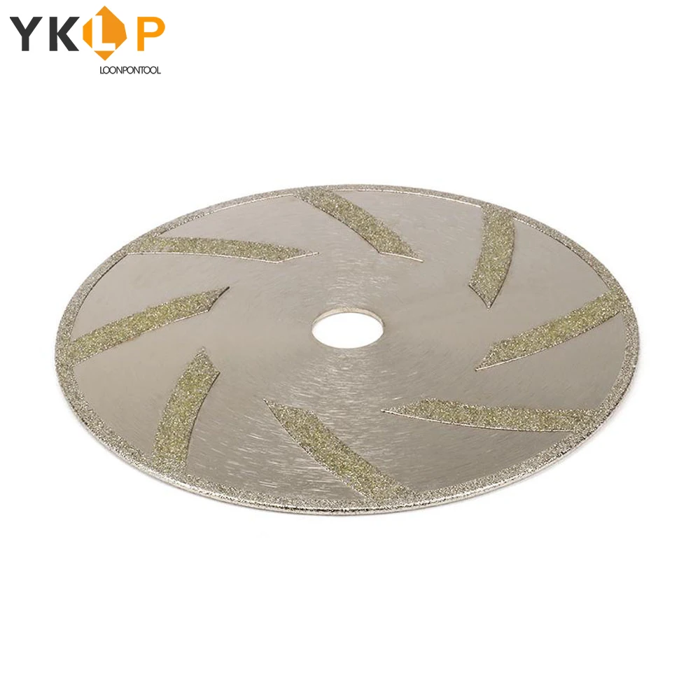 

Electroplated Diamond Cutting Disc 180X22.23X3mm with Protection Coated Diamond Blade for Granite Marble 1Pc