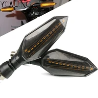 universal motorcycle modified turn signals waterproof turn lights led direction lamp decorative motocross lights daytime lamp