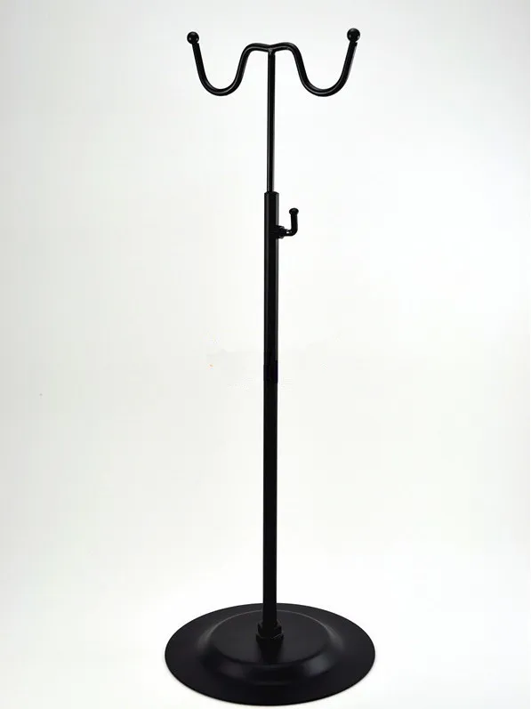 Бесплатная доставка черные металлические регулируемые двухсторонние женские