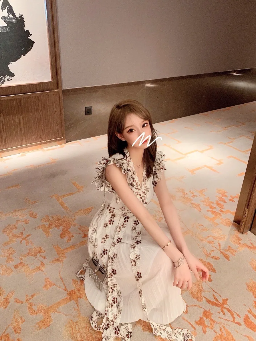 Женское платье в дворцовом стиле Feifei белое длинное для вечевечерние во