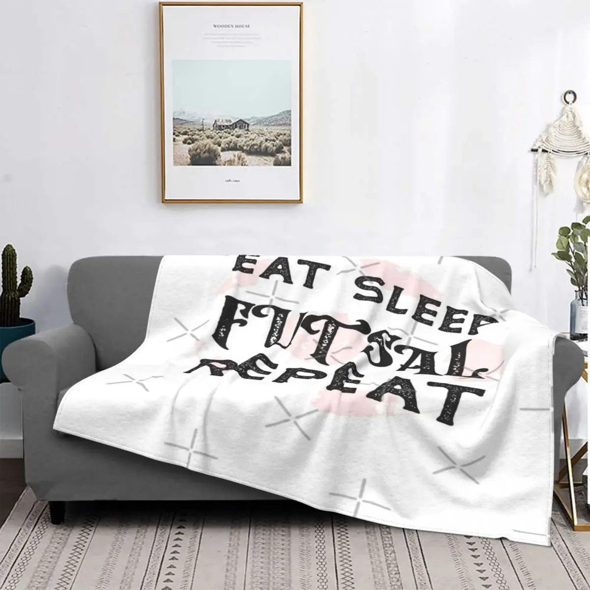

Eat Sleep Futsal Repeat Ad 1 manta, colcha para cama, a cuadros, a cuadros, sofka, manta de lana, alfombra de oration islamic