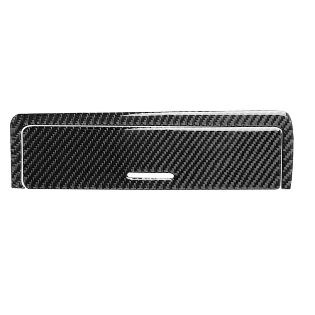 

Carbon Fiber Console Storage Tray Box Panel Trim Cover Sticker For BMW 3 Series E46 4 Door 98-05