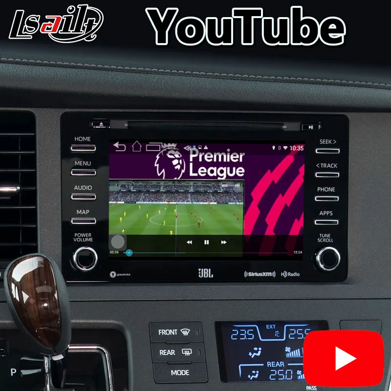 Интерфейс Carplay для видеосистемы Android Toyota Sienna Touch 3 Panasonic Pioneer Fujitsu 2018-2020 GPS Naviagtion HDMI |
