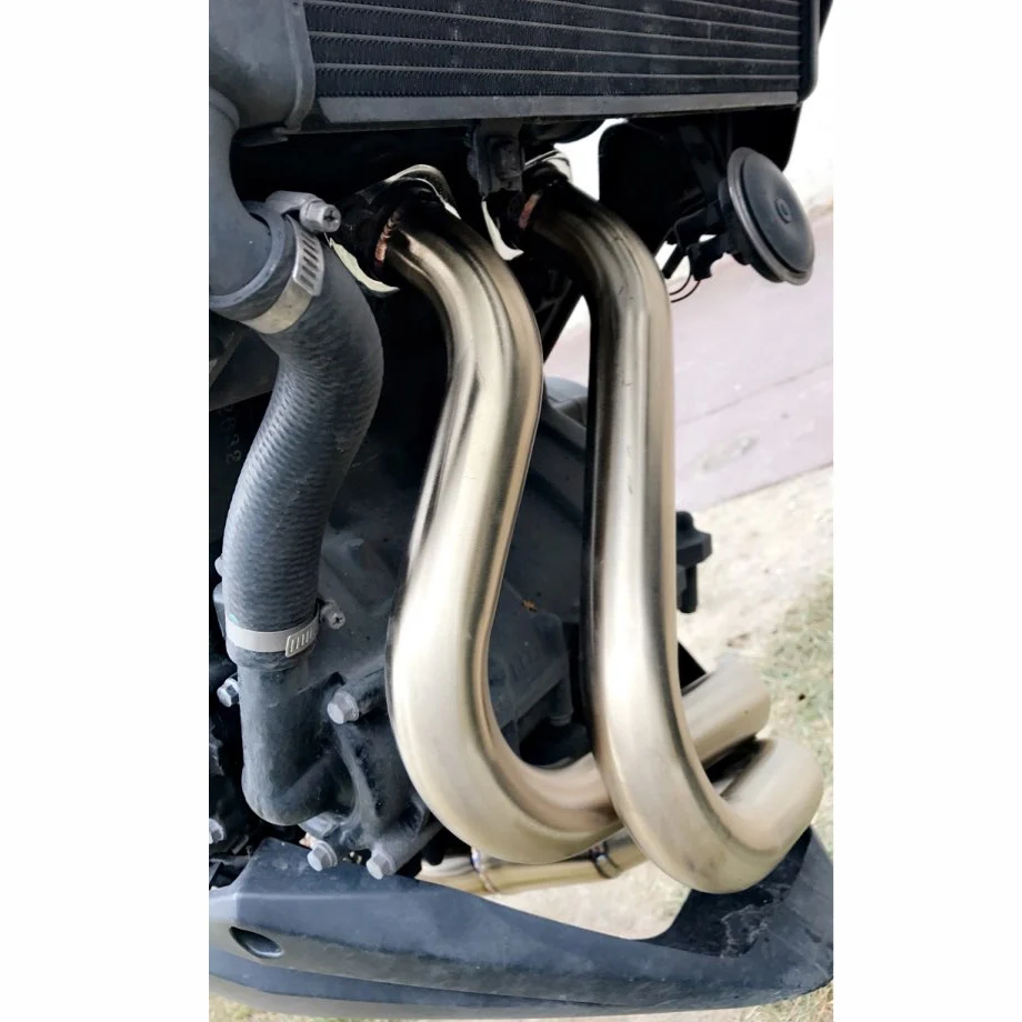 

ER6F ER6N Ninja 650R 2012 2013 2014 2015 Motorcycle Motorbike 51mm Exhaust Full System Middle Pipe For Kawasaki ER-6N ER-6F