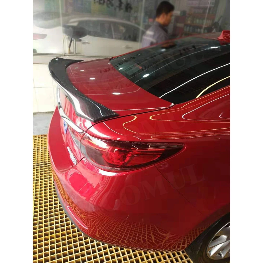 Для Mazda 6 спойлер Atenza задний спойлер корпус из углеродного волокна спойлер FRP крышка багажника отделка автомобиля Стайлинг