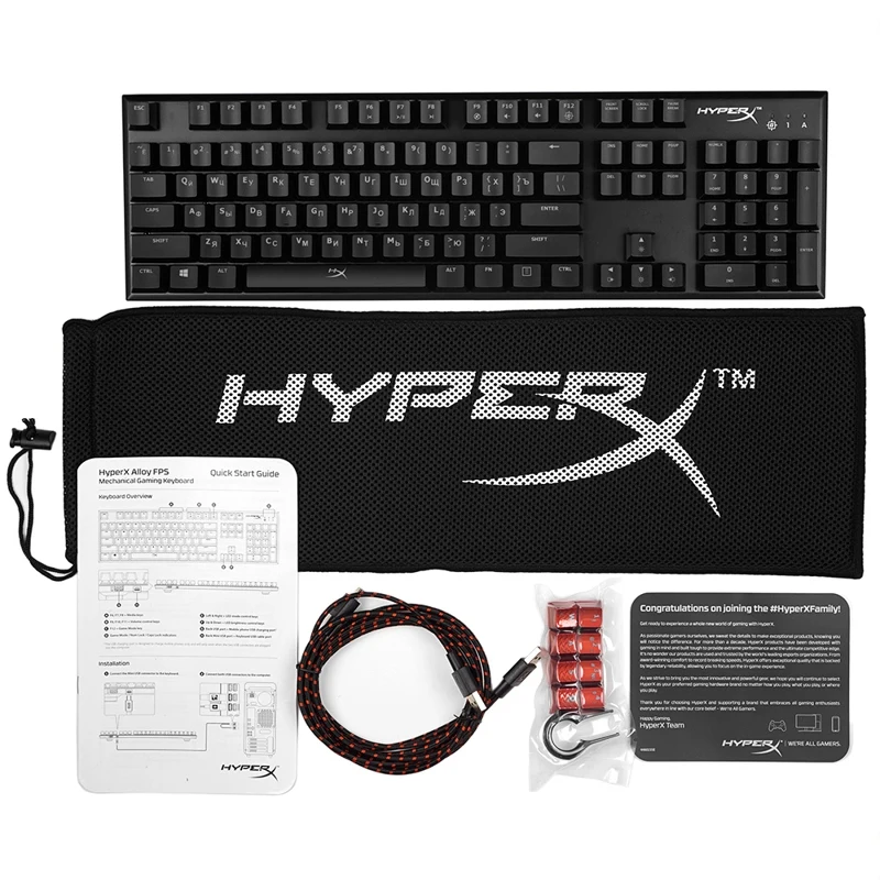 Клавиатура HyperX Alloy FPS Cherry MX Red|Клавиатуры| |
